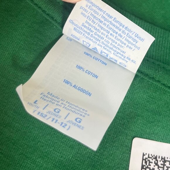 Port & Company Mexico Soccer Tshirt Youth Large Green - Picture 7 of 8